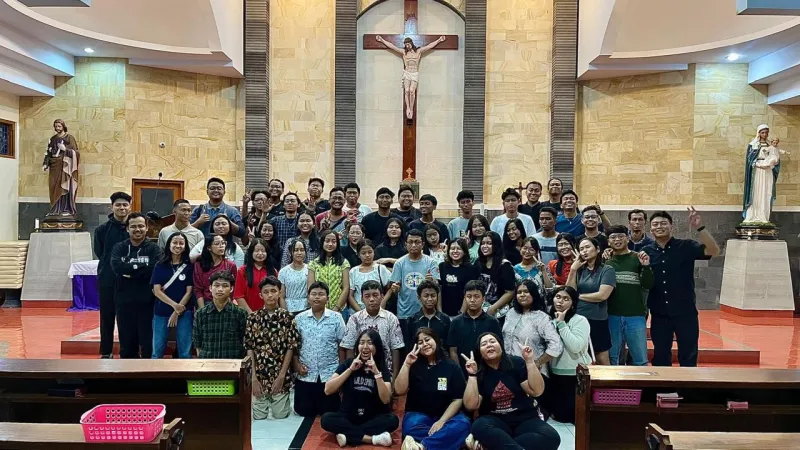 Bakar Ayam Bersama OMK Paroki Wates